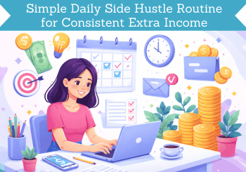 side hustle daily routine header