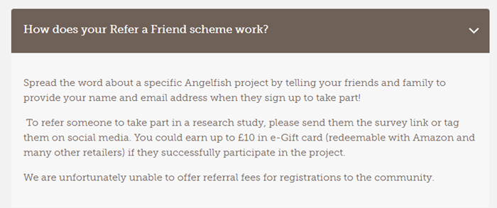 Angelfish Opinions referral program