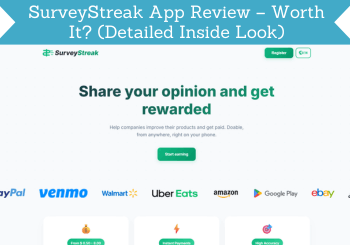 surveystreak app review header