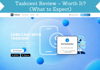 taskcent review header