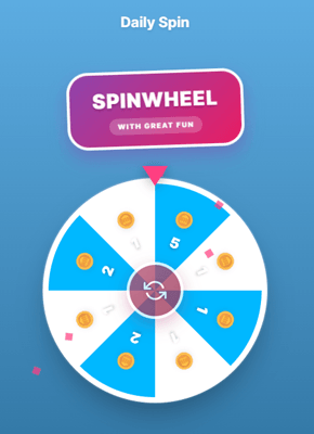 Taskcent Spin-the-Wheel game