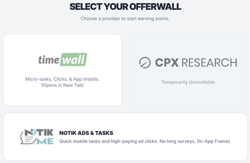 Offerwalls on SolPulse