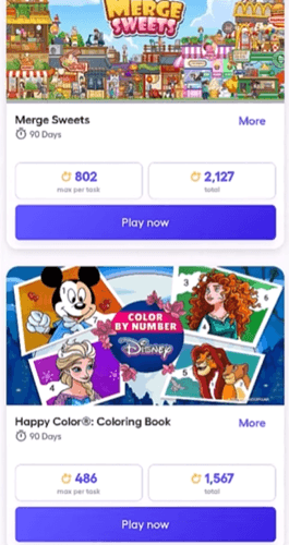 Playing games on Freeplay