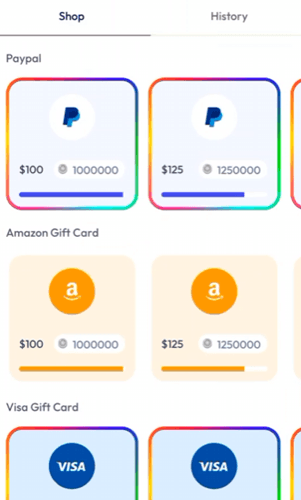Richie Games payout options
