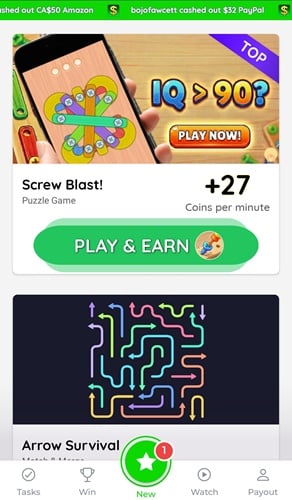 Money Cash games